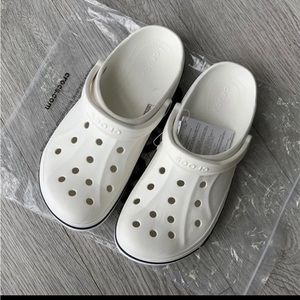For Crocs Men Women Classic White Bayaband Clogs Ultra Light Waterproof Sandals